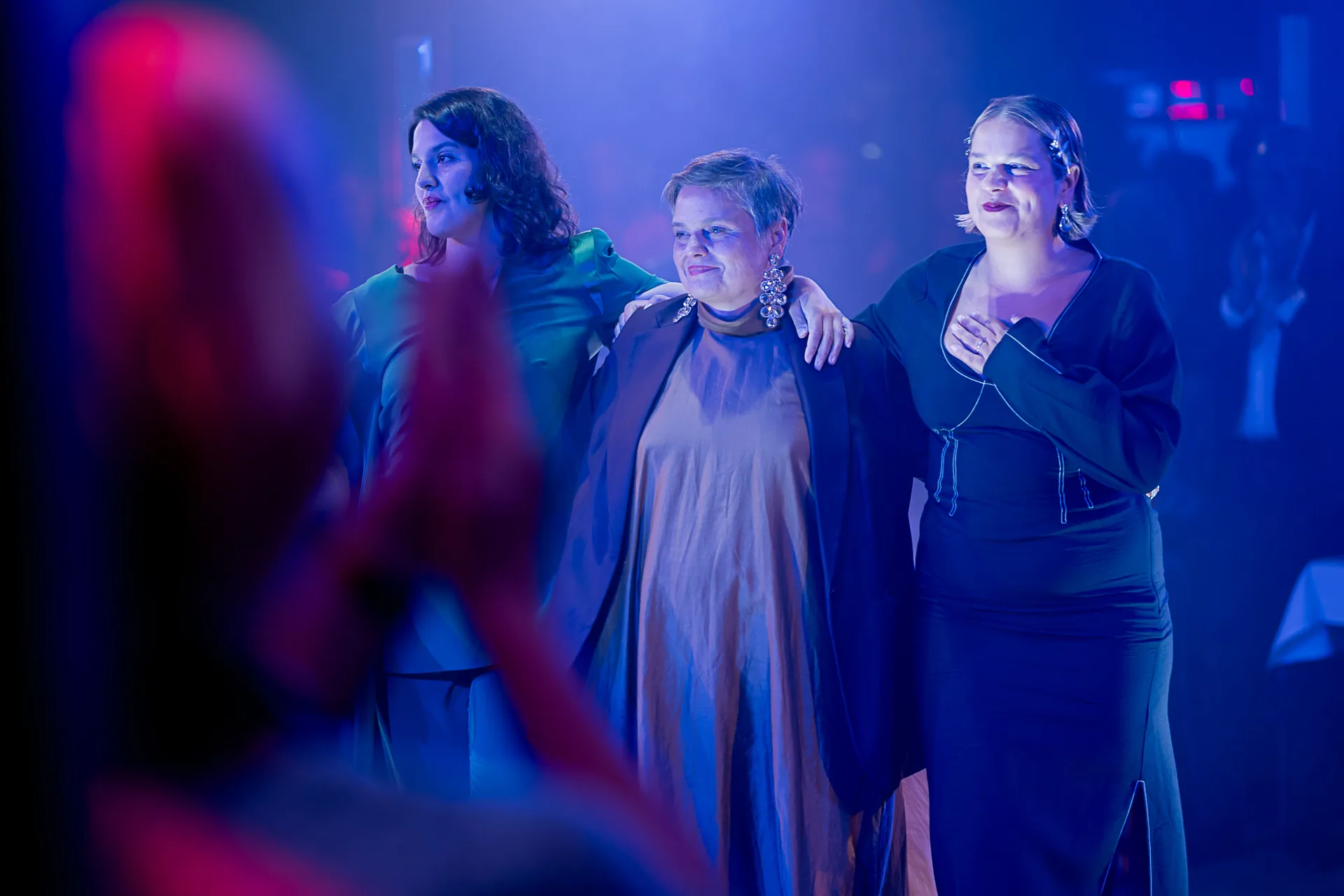 Bettina Montazem, Lea Johanna Montazem und Rosa Halina Dahm